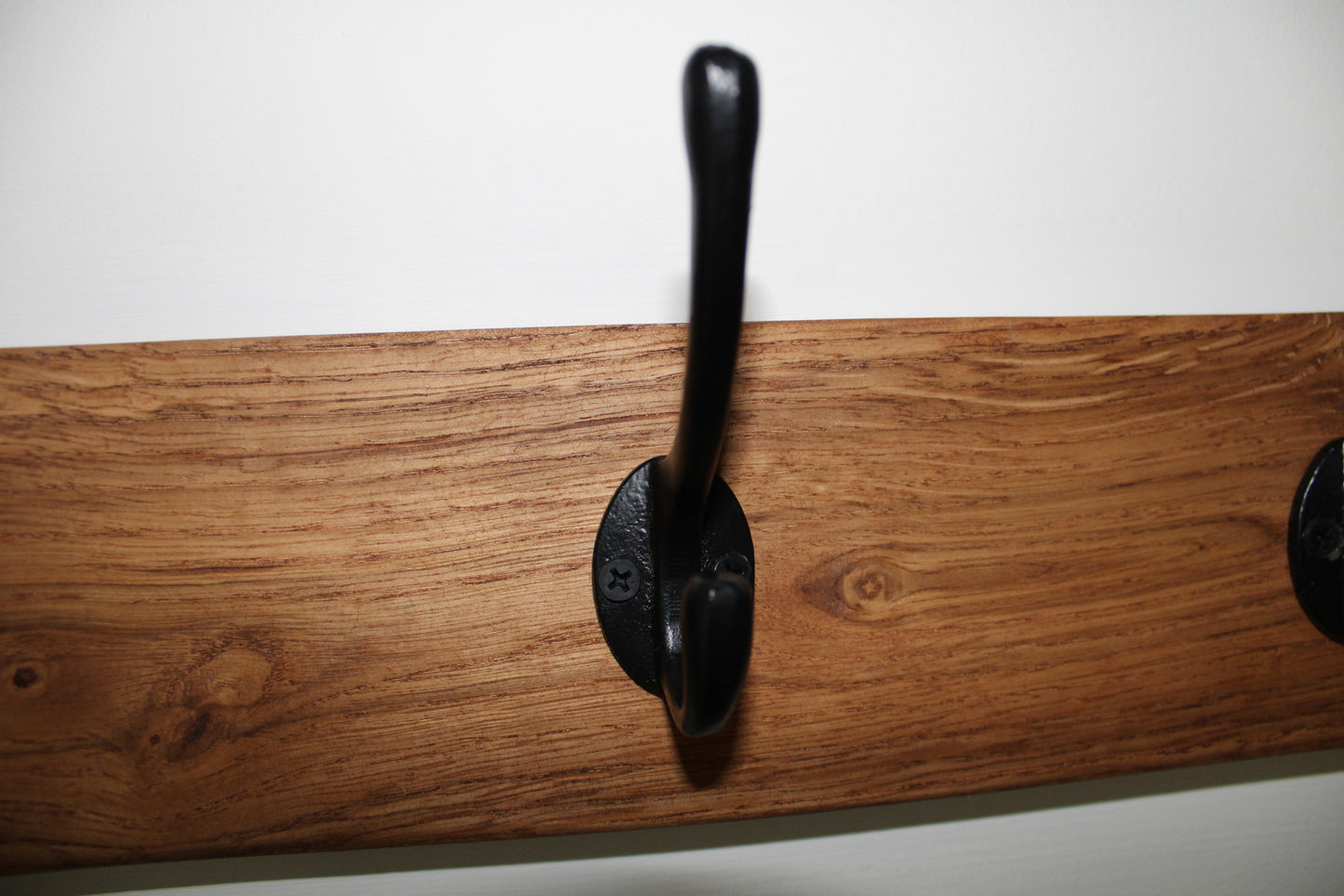 Wall Mounted Antique Style Wooden Coat Rack