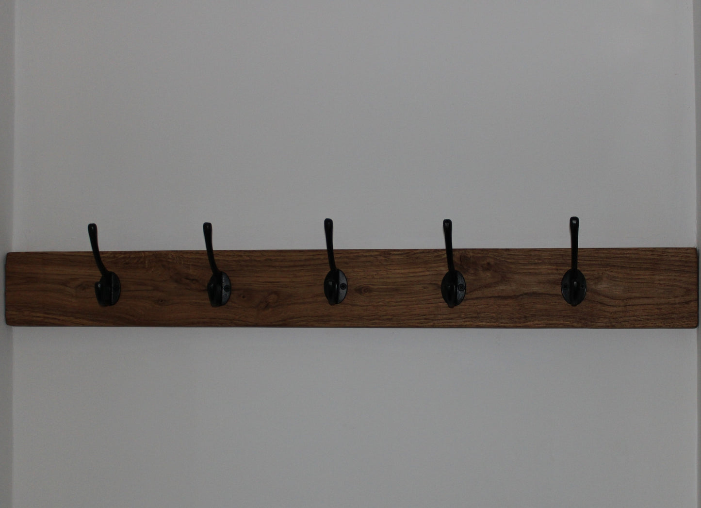 Wall Mounted Antique Style Wooden Coat Rack