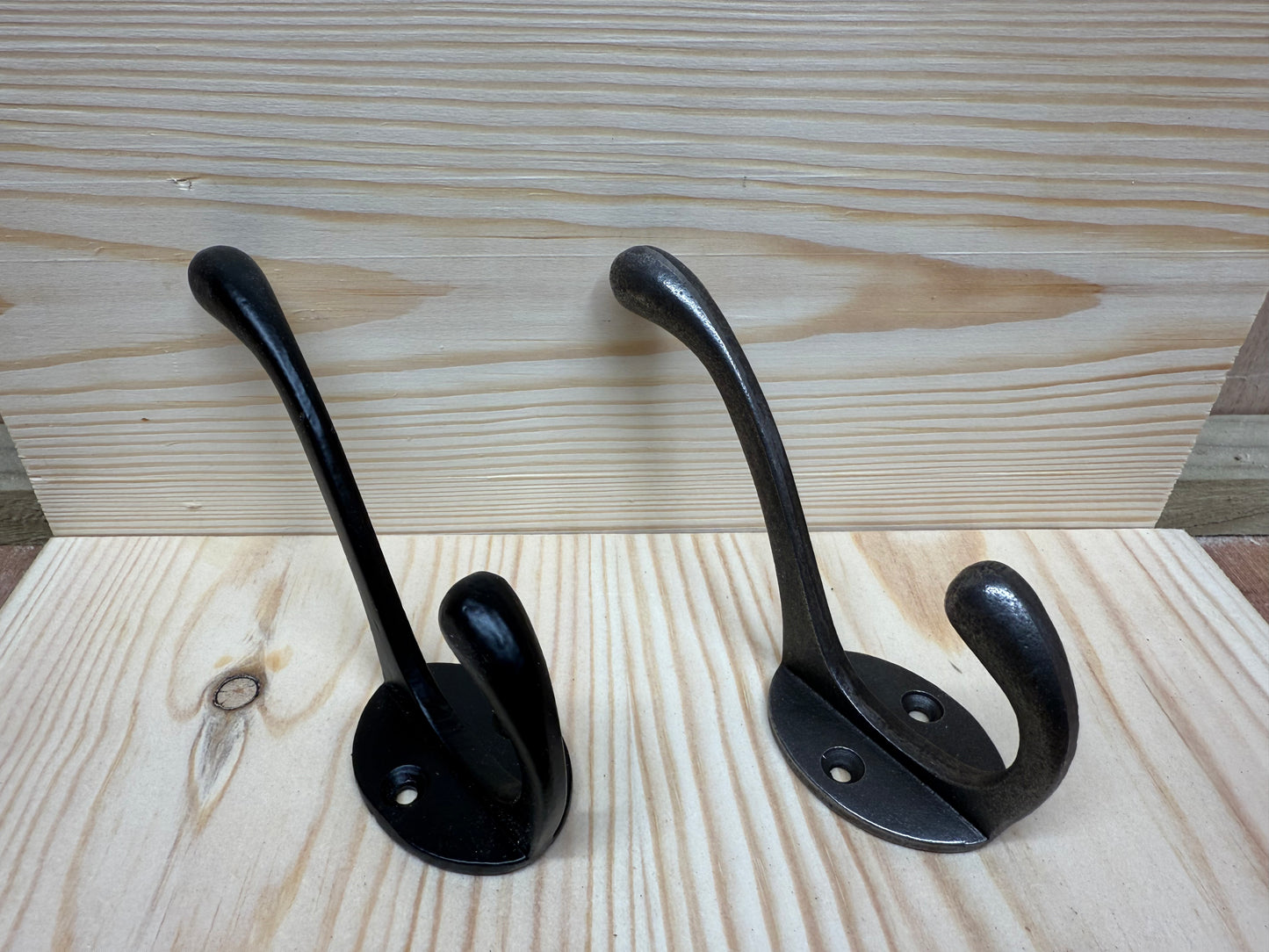 Wall Mounted Antique Style Wooden Coat Rack