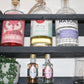Handmade Wall Mounted Wooden Gin/Wine Bar with Shelf for Bottles and Glass Storage