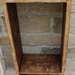 Log Store Indoor Rustic Reclaimed Wood Kindling Firewood Storage